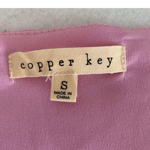 NWT Eyelet Lavender Short Sleeve Summer Mini Dress  Feminine Style Size S - Picture 6 of 11